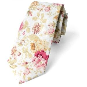 Spring Motion Floral Wedding Skinny Tie (6 available)
